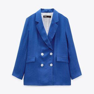 Blue Zara Blazer
